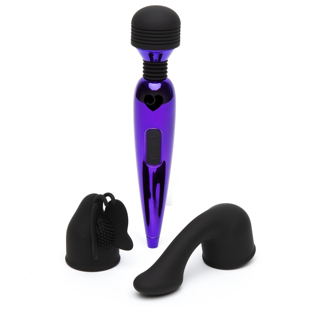 Kit vibromasseur wand Purple Power 4 pièces