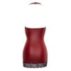 Robe effet mat rouge bordeaux