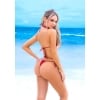 Maillot de bain 2 pièces Ring & Chain rouge