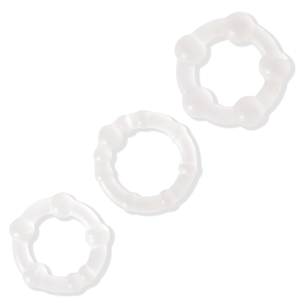 Kit cockring Triple BASICS 3 pièces