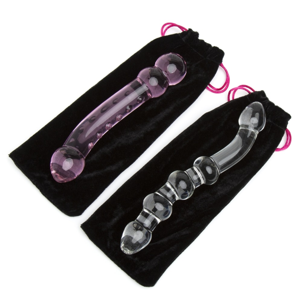 Kit de 2 dildos en verre Supersex