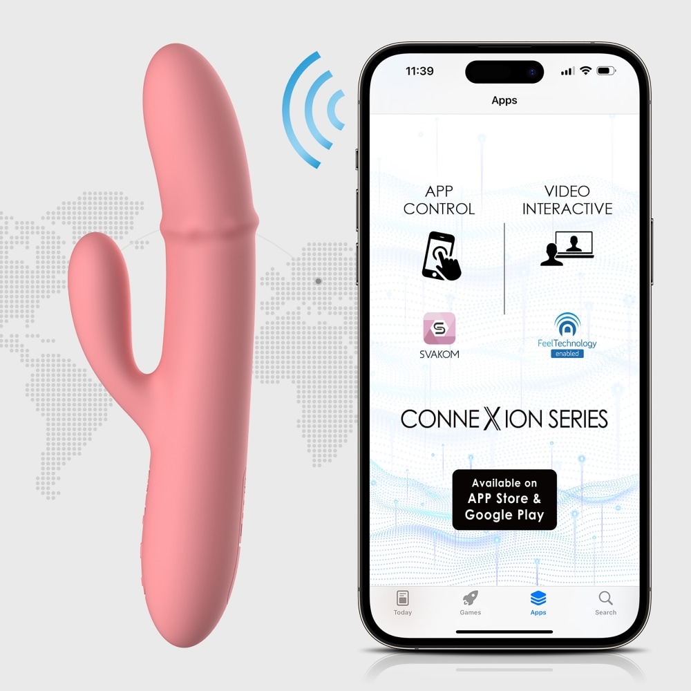 Vibromasseur rabbit connecté Mora Neo