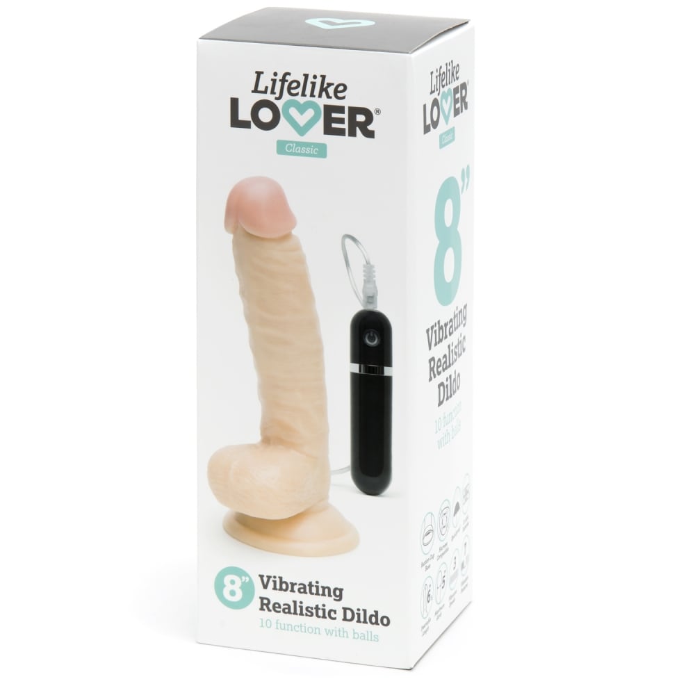 Vibromasseur ventouse réaliste 20,3 cm Classic Lifelike Lover