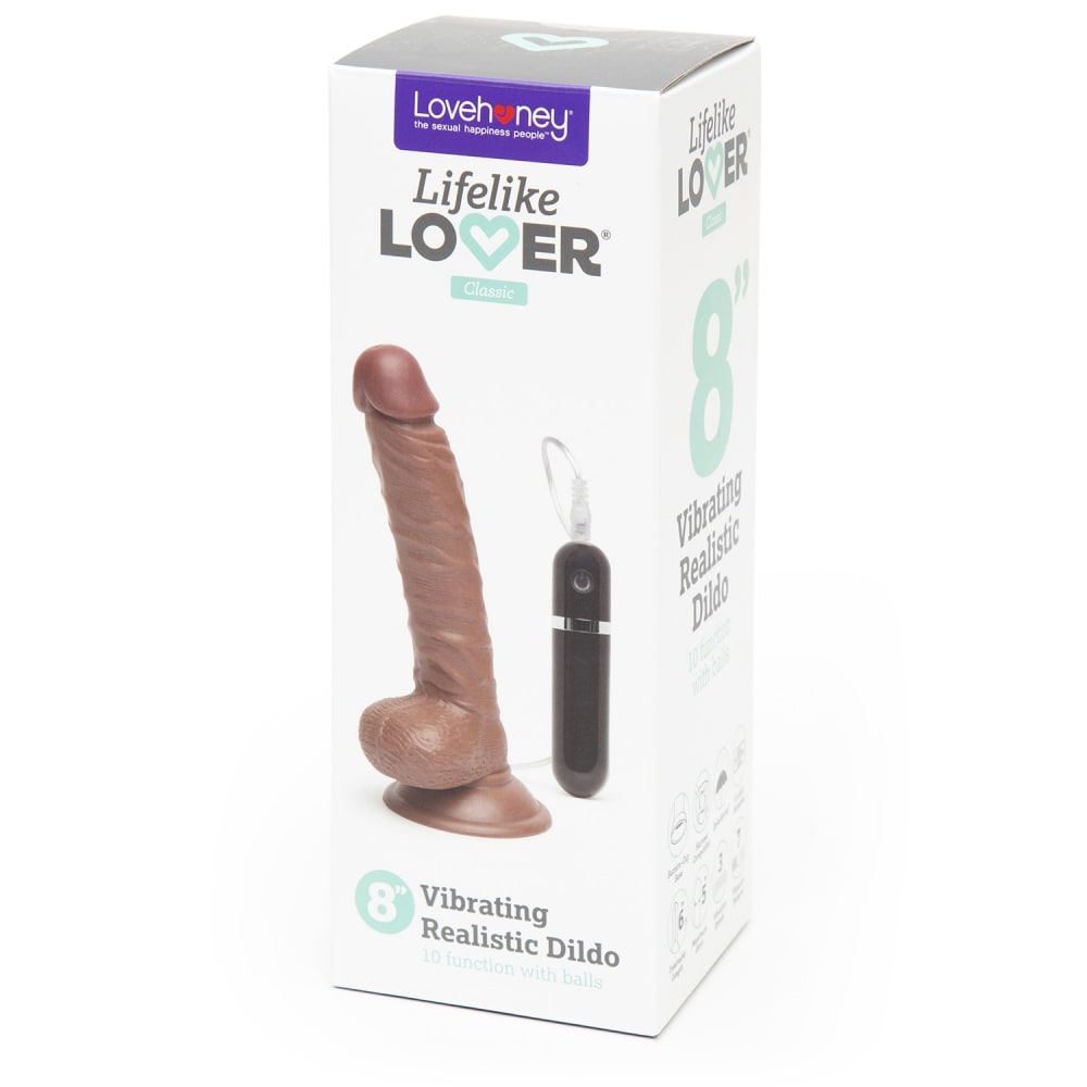 Vibromasseur ventouse réaliste 20,3 cm Classic Lifelike Lover