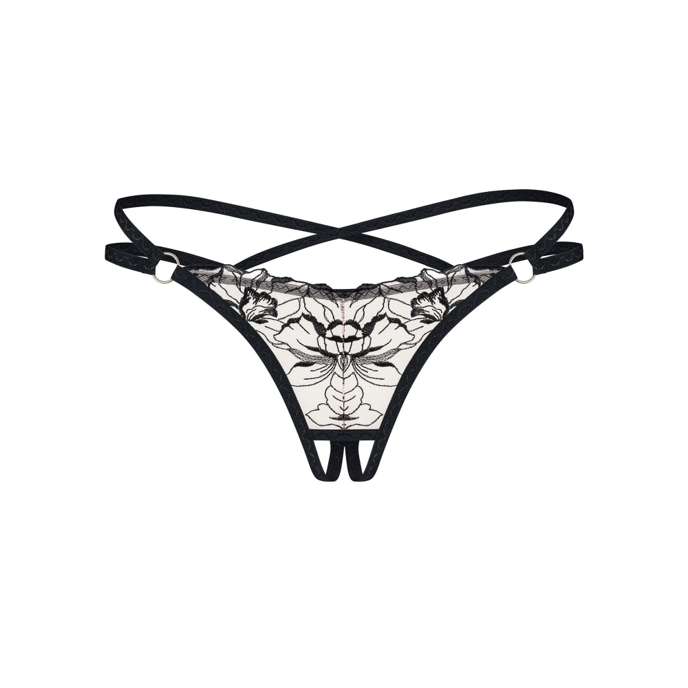 String ouvert Vila Blanes noir