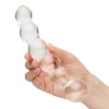 Dildo en verre 17,8 cm Sensual Glass