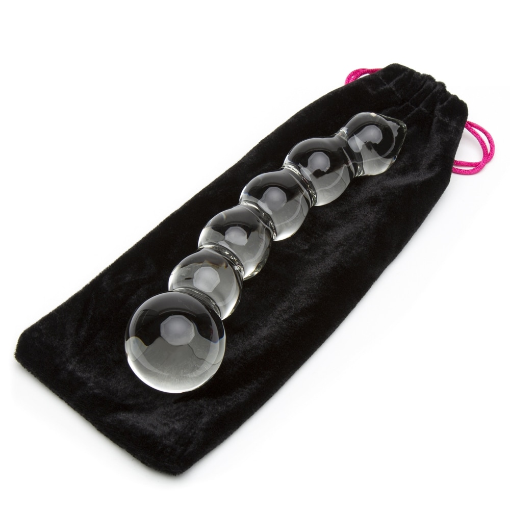 Dildo en verre 17,8 cm Sensual Glass