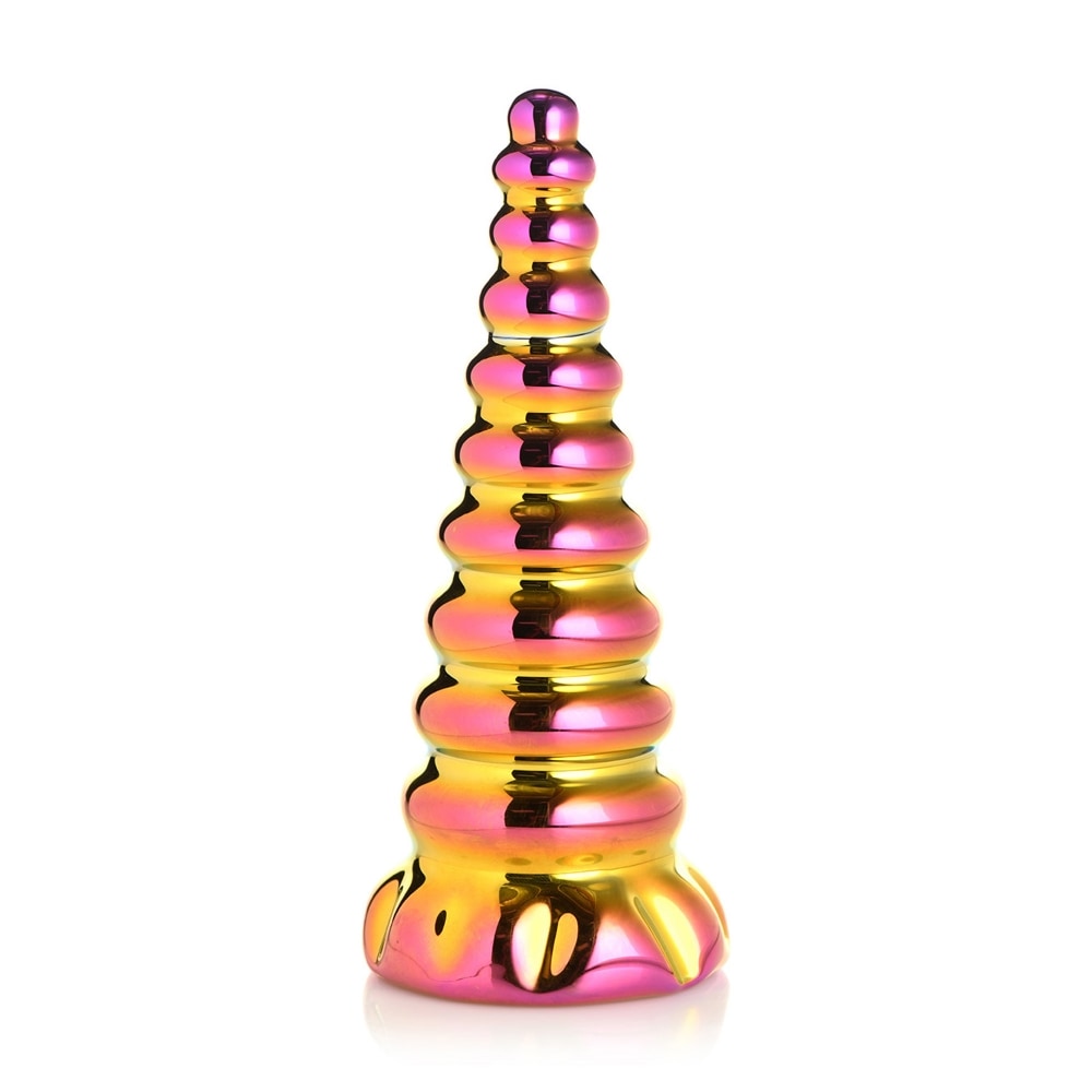 Dildo en verre Rainbow Twilight