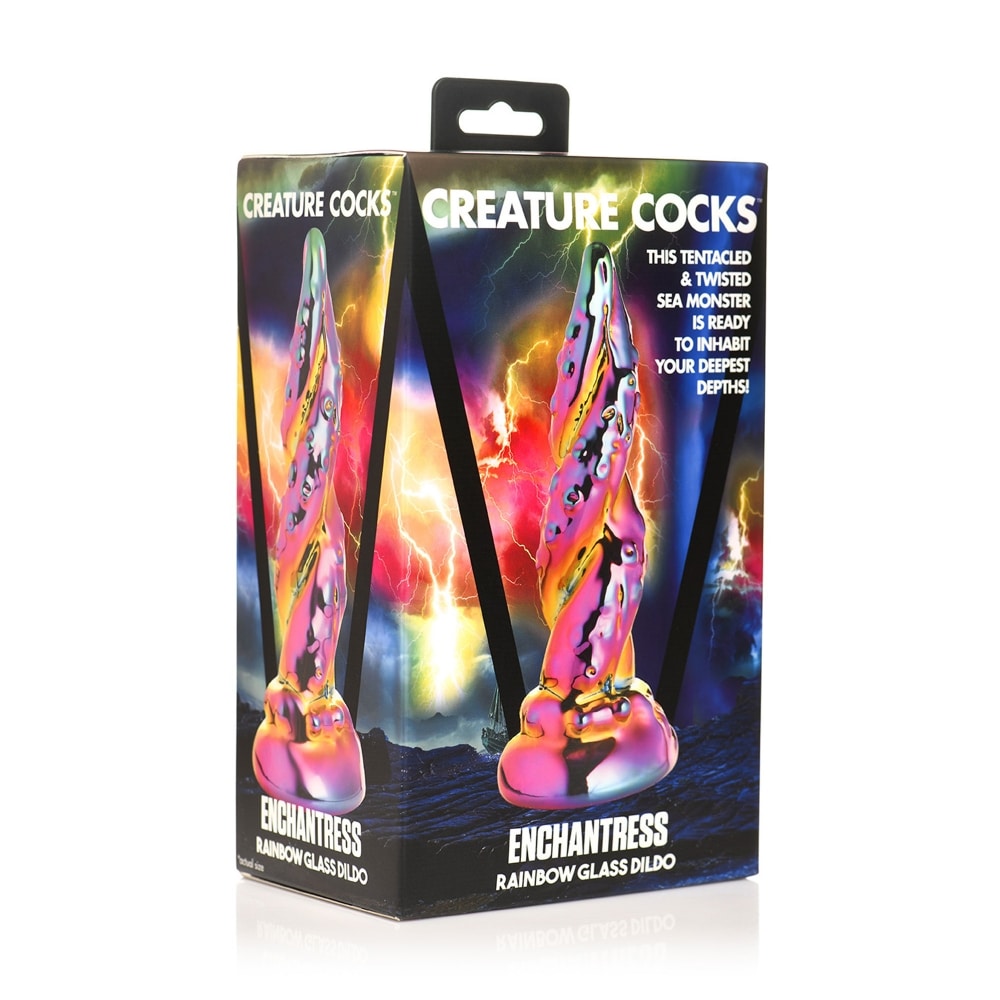 Dildo en verre Rainbow Enchantress