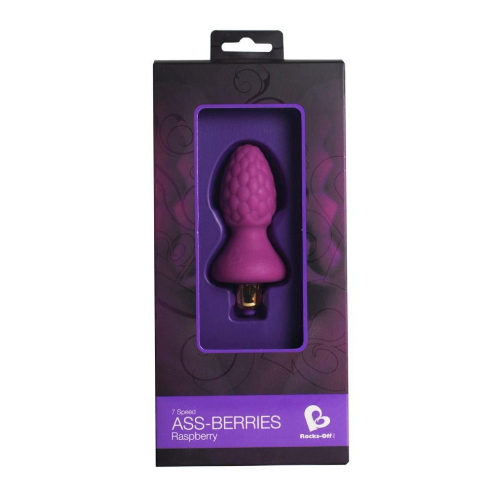 Plug Anal RocksOff Vibrant Ass Berry Pa