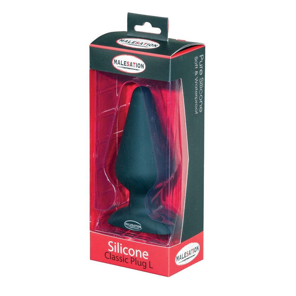 Plug Anal Silicone Classic Plug Large