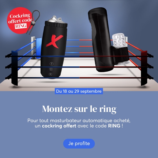 Pour l'achat d'un masturbateur automatique un cadeau cockring