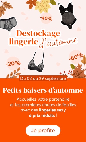 Réductions sélection lingerie